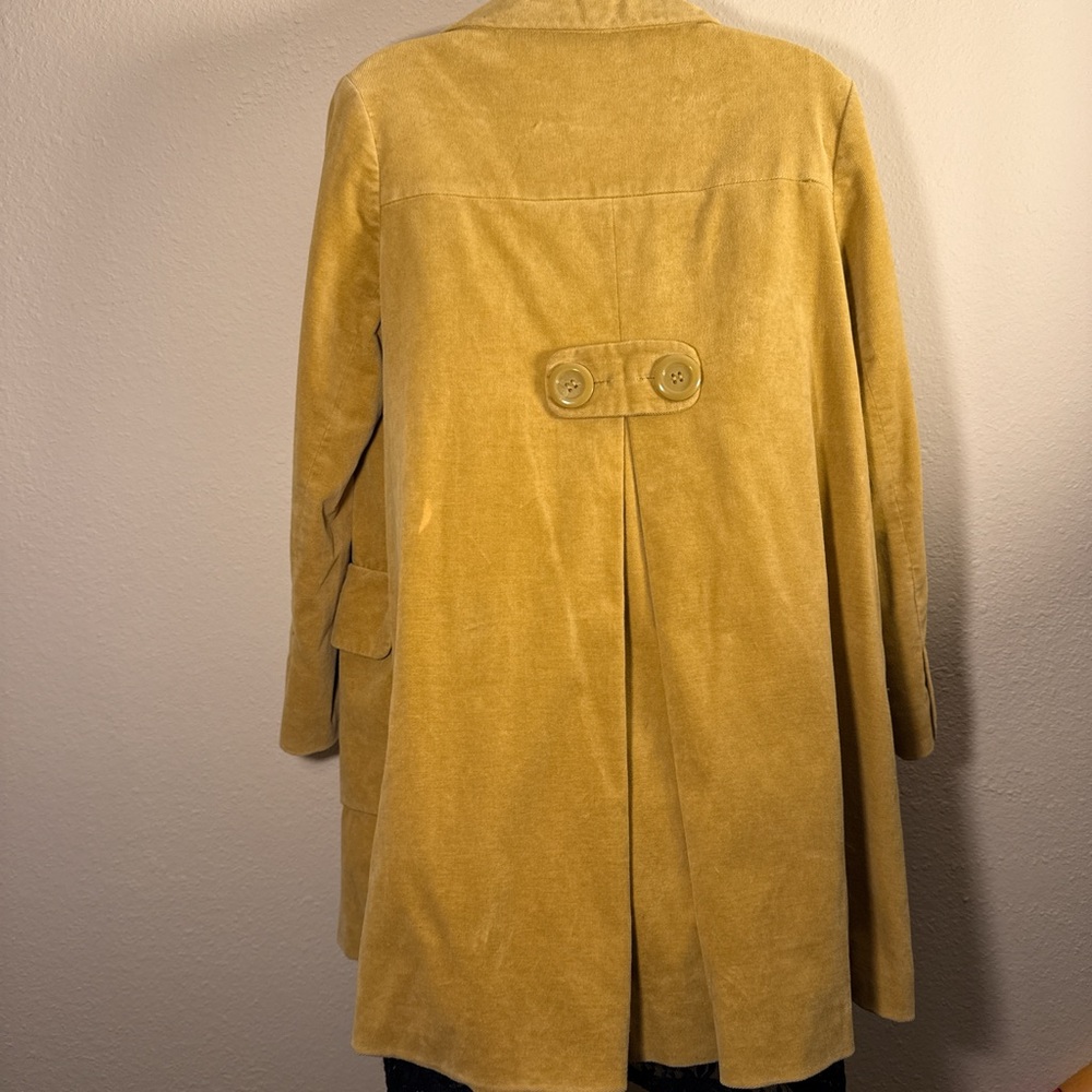 Elevenses Golden Yellow Teddy Jacket - Picture 4 of 8